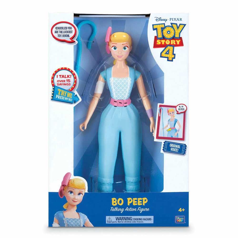 Toys For A Pound Disney Pixar Toy Story 4 Bo Peep 35cm Talking Action Figure 3 Toys For A Pound Disney Pixar Toy Story 4 Bo Peep 35cm Talking Action Figure