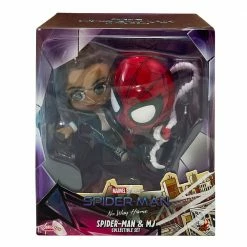 Toys For A Pound Marvel Hot Toys Cosbaby Spider-Man No Way Home Spiderman & MJ Collectible Figure