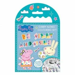 ToysForAPound Peppa Pig Carry Along Colouring Set