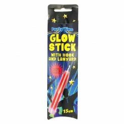 ToysForAPound Glow Stick With Hook & Lanyard Small Toys