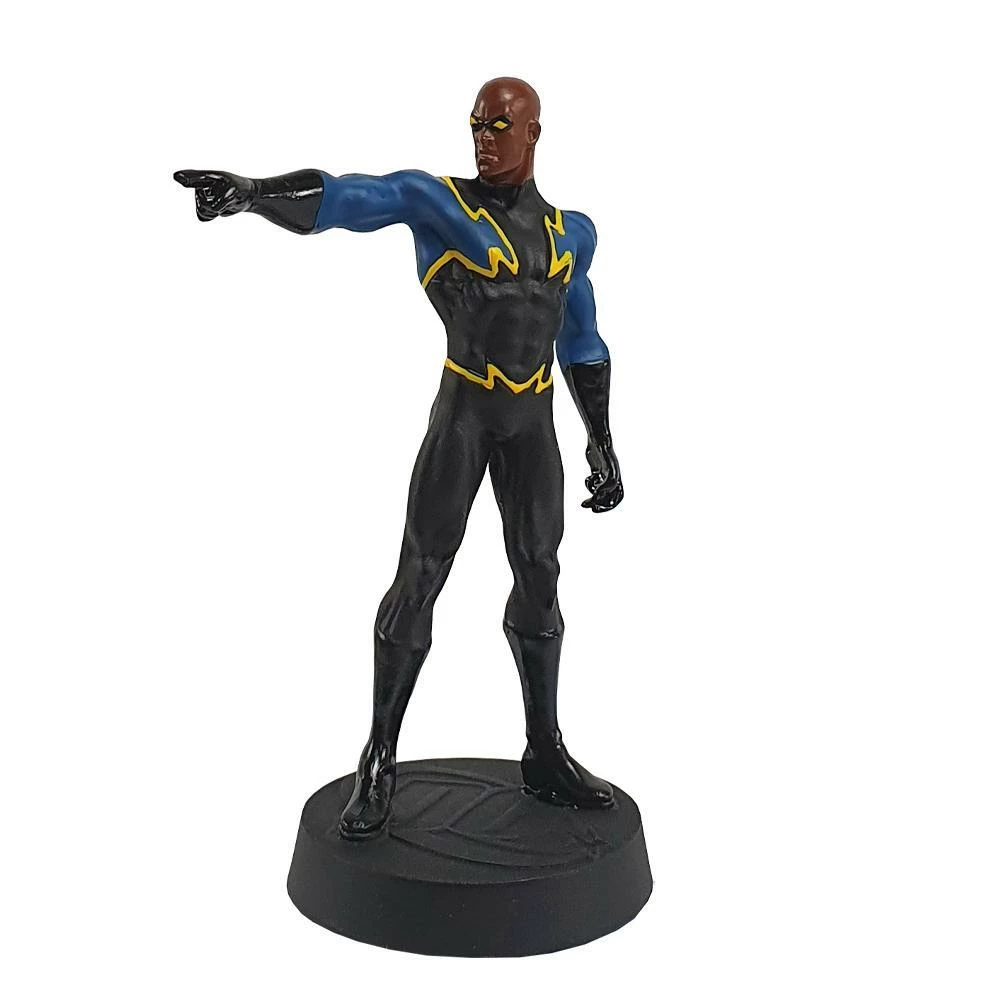 Toys For A Pound DC Eaglemoss Collectible Mini Model Figure - Black Lightning DC Comics 3 Toys For A Pound DC Eaglemoss Collectible Mini Model Figure - Black Lightning DC Comics