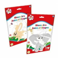 Toys For A Pound Moveable Animal Shapes 4pc Set
