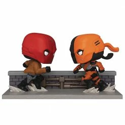 Toys For A Pound Funko POP DC Comic Moments Red Hood Vs Deathstroke Exclusive 2pk Vinyl Figure DC Comics