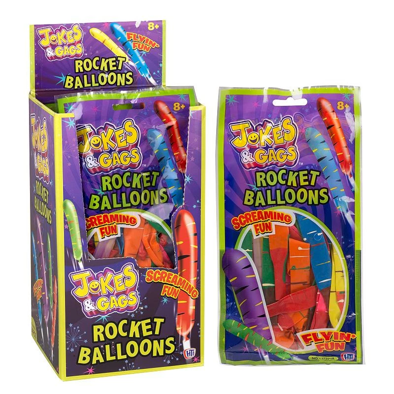 ToysForAPound Rocket Balloons Pack 3 ToysForAPound Rocket Balloons Pack