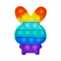 Toys For A Pound Sensory Toys & Games Push Pop Fidget Bubble Sensory Toy - Bunny Rabbit