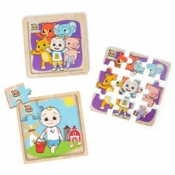 Toys For A Pound Cocomelon Mini Wooden Jigsaw Puzzle