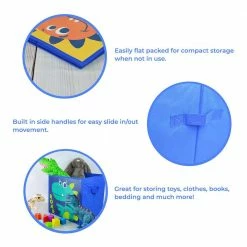 Toys For A Pound Kids Dinosaur Storage Cube 26cm