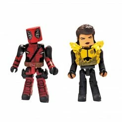 Toys For A Pound Marvel Deadpool Minimates Deadpool & Negasonic Teenage Warhead Collectible Figure Pack