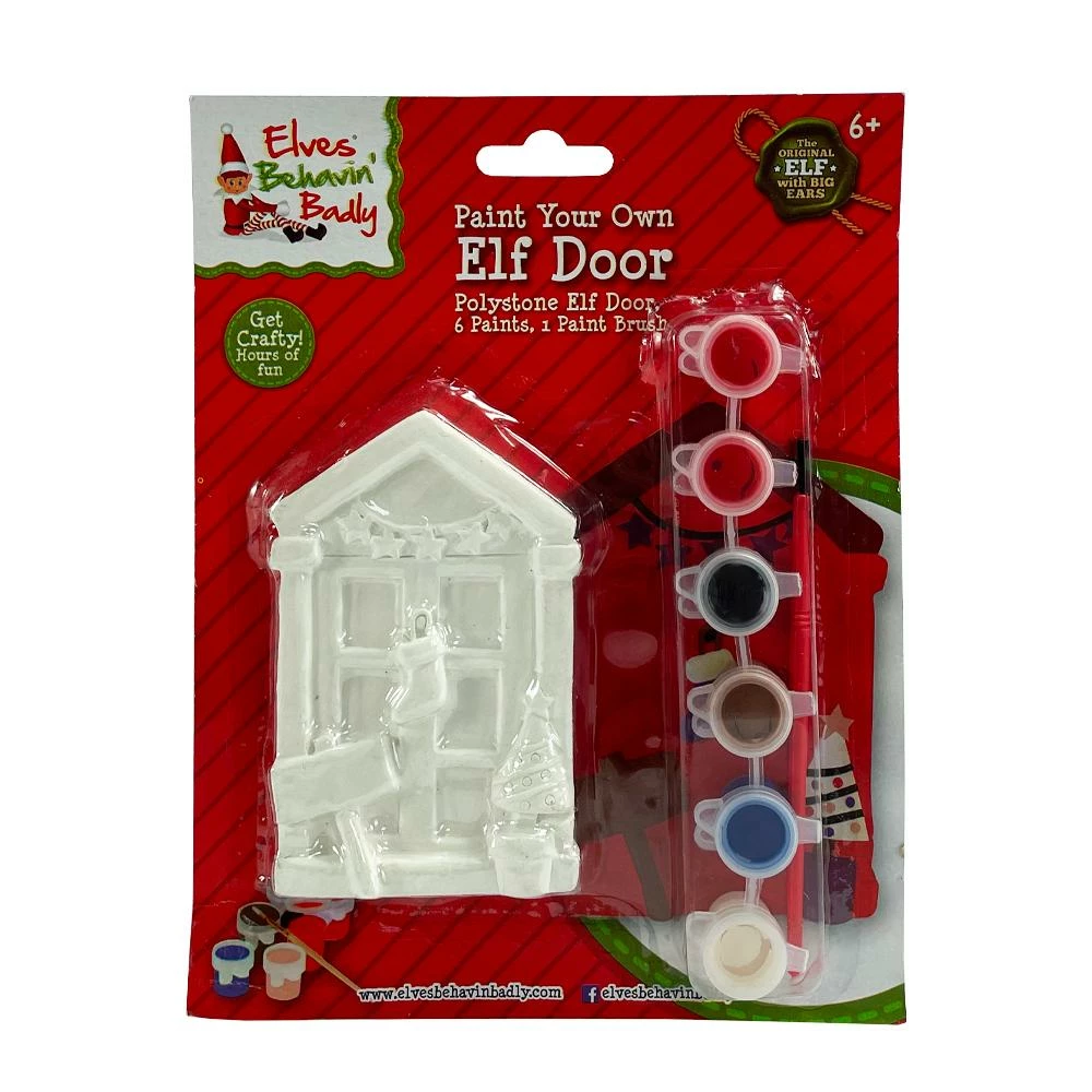 Toys For A Pound Christmas Paint Your Own Elf Door With 6 Paints 3 Toys For A Pound Christmas Paint Your Own Elf Door With 6 Paints