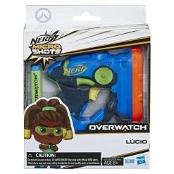 Toys For A Pound Nerf MicroShots Overwatch Blaster - Lucio Boys Toys