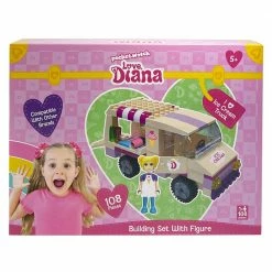 Toys For A Pound Love Diana 108pc Building Set With Figure - Ice Cream Truck Girls Toys
