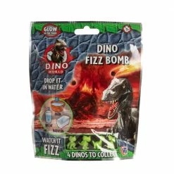 Toys For A Pound Dino World Glow In The Dark Fizz Bath Bomb