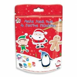 Toys For A Pound Christmas Make Your Own 4 Festive Figurines Set