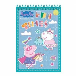 Toys For A Pound Peppa Pig A5 Soft Cover Scribble Pad Creative & Crafts