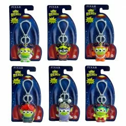 Toys For A Pound Figures, Dolls & Vehicles Disney Pixar Alien Remix Character Mini Figure Keychain Bag Clip