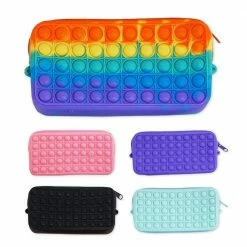 Toys For A Pound Sensory Toys & Games Bubble Pop Fidget Zipped Pencil Case Sensory Toy