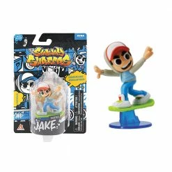 Toys For A Pound Subway Surfers Shorties Top Run Series Mini Figure - Skating Jake