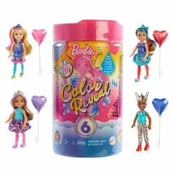 Toys For A Pound Barbie Colour Reveal Chelsea Party Doll With 6 Surprises