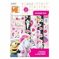 Toys For A Pound Creative & Crafts Despicable Me It's So Fluffy Sticker Fun Pack