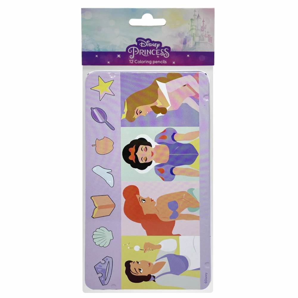 Toys For A Pound Disney Princess 12 Colouring Pencils Tin 3 Toys For A Pound Disney Princess 12 Colouring Pencils Tin