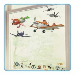 Toys For A Pound Creative & Crafts Disney Planes Static Window Sticker Set