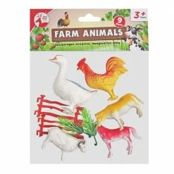 Toys For A Pound Farm Animals 9pc Figure & Accessory Set