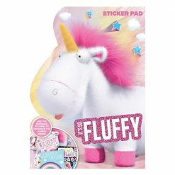 Toys For A Pound Creative & Crafts Despicable Me It's So Fluffy Shaped Sticker Pad