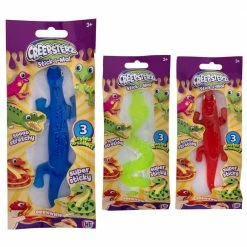 Toys For A Pound Creepsterz Stick-I-Mal Stretchy Sticky Lizard Figures, Dolls & Vehicles
