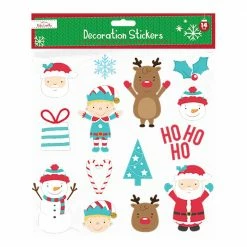 Toys For A Pound Christmas Present Decoration Stickers 14pk Creative & Crafts