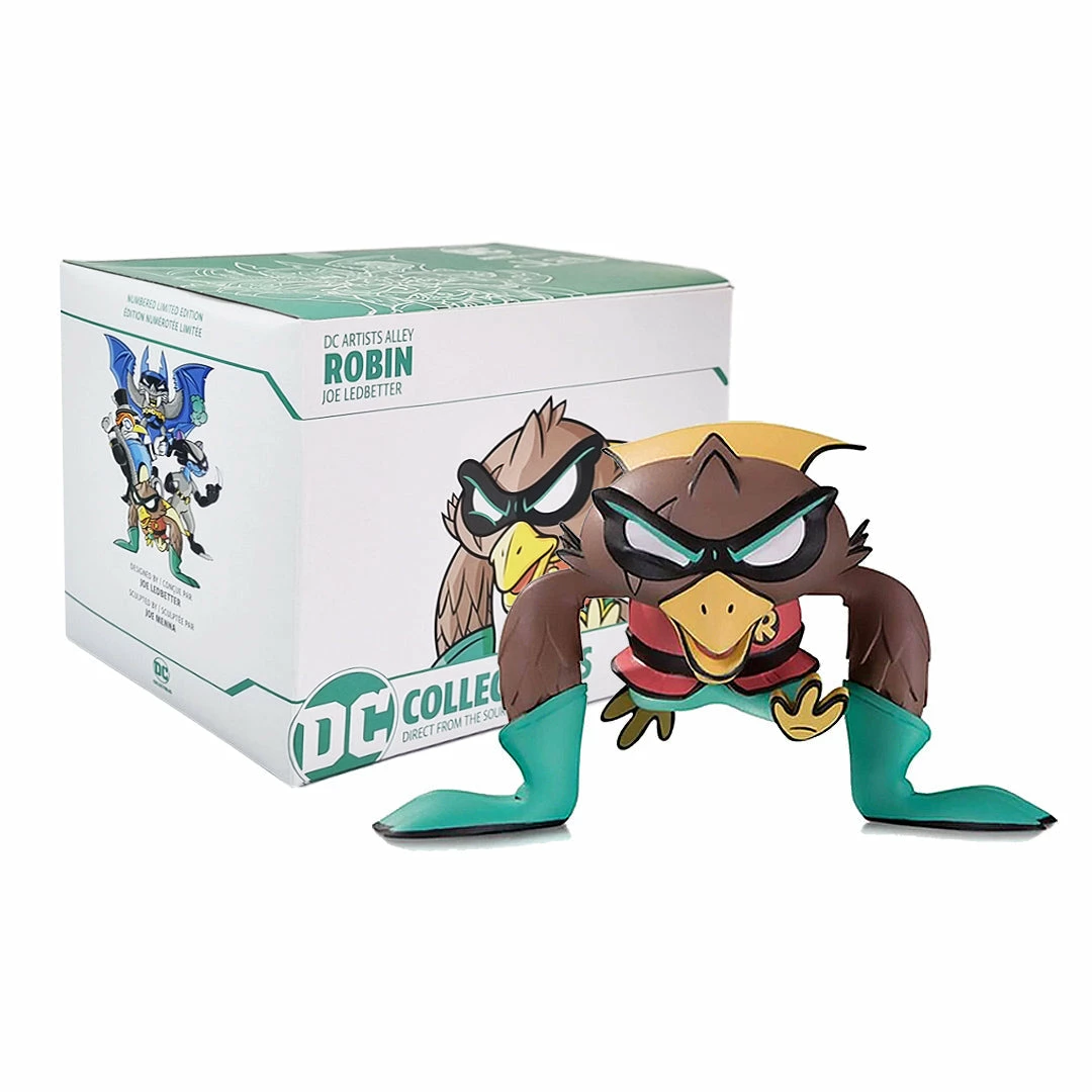 Toys For A Pound DC Comics DC Collectibles Artist Alley Robin By Joe Ledbetter Designer Vinyl Figure 3 Toys For A Pound DC Comics DC Collectibles Artist Alley Robin By Joe Ledbetter Designer Vinyl Figure