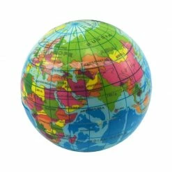 ToysForAPound World Map Ball