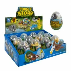 Toys For A Pound Jungle Story Buildable Block Animal Mini Figure Egg Figures, Dolls & Vehicles