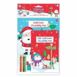 Toys For A Pound Christmas Colouring Play Pack