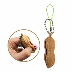Toys For A Pound Monkey Nuts Fidget Sensory Toy Keyring