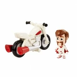 Toys For A Pound Disney Pixar Toy Story 4 Minis Duke Caboom & Stunt Bike Mini Figure Set