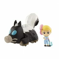 Toys For A Pound Disney Pixar Toy Story 4 Minis Bo Peep & Skunkmobile Mini Figure Set