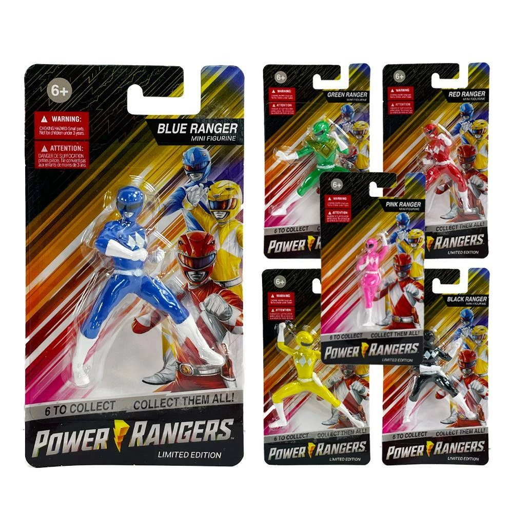 Toys For A Pound Power Rangers Limited Edition 2.5" Mini Figurine Figures, Dolls & Vehicles 3 Toys For A Pound Power Rangers Limited Edition 2.5" Mini Figurine Figures, Dolls & Vehicles