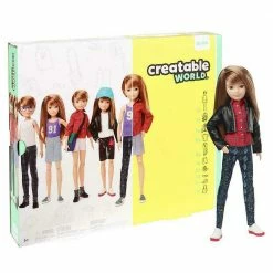 Toys For A Pound Boys Toys Creatable World Deluxe Character Kit Doll Play Set (GGG53)