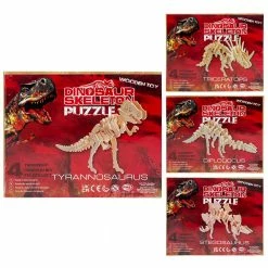 Toys For A Pound Dinosaur Skeleton Build Your Own Wooden Model Kit Play Sets & Activity Toys