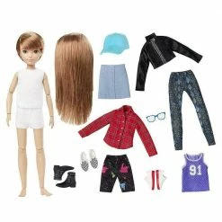 Toys For A Pound Boys Toys Creatable World Deluxe Character Kit Doll Play Set (GGG53)