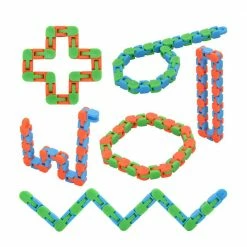 Toys For A Pound Small Toys Wacky Track Click & Snap Fidget Sensory Toy