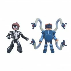 Toys For A Pound Marvel Spider-Man Minimates Spider-Girl & Doctor Octopus Collectible Figure Pack