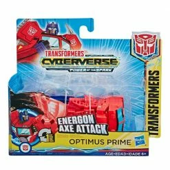 Toys For A Pound Boys Toys Transformers Cyberverse Optimus Prime 1-Step Changer Action Figure