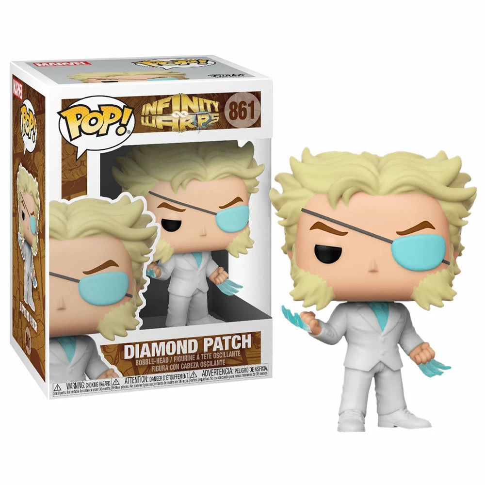Toys For A Pound Funko POP Marvel Infinity Warps Diamond Patch Collectible Vinyl Figure 3 Toys For A Pound Funko POP Marvel Infinity Warps Diamond Patch Collectible Vinyl Figure