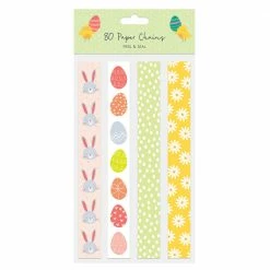 Toys For A Pound Easter Paper Chains Peel & Seal 80pk