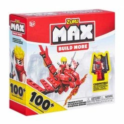 Toys For A Pound MAX Build More Dragon Attack 106pc Buildable Figure Playset