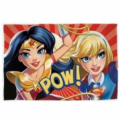 Toys For A Pound DC Super Hero Girls 100 X 150cm Fleece Blanket DC Comics