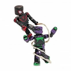 Toys For A Pound Marvel Spider-Man Minimates Miles Morales & Marvel's Prowler Collectible Figure Pack