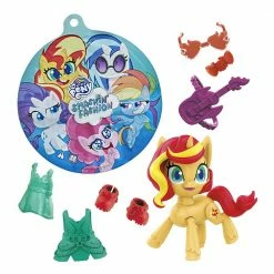 Toys For A Pound Girls Toys My Little Pony Smashin' Fashion Sunset Shimmer 9pc Figure Doll Playset