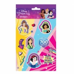Toys For A Pound Disney Princess 700pc Sticker Booklet Creative & Crafts